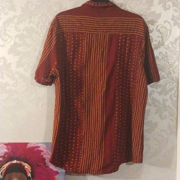 VAT PAVE MEN'S VINTAGE BUTTON DOWN SHIRT L - Picture 3 of 5